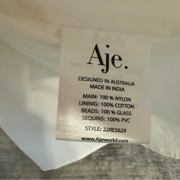 Aje Mirage Sequin Embroidered Cutout Dress - Picture 11 of 11